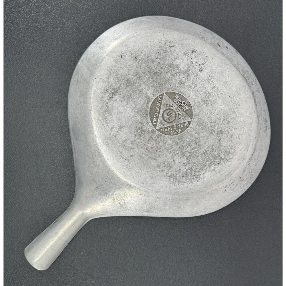 Vintage Bon Chef 5012-N Aluminum Skillet Pewter-Glow Finish 10 inch Lafayette NJ